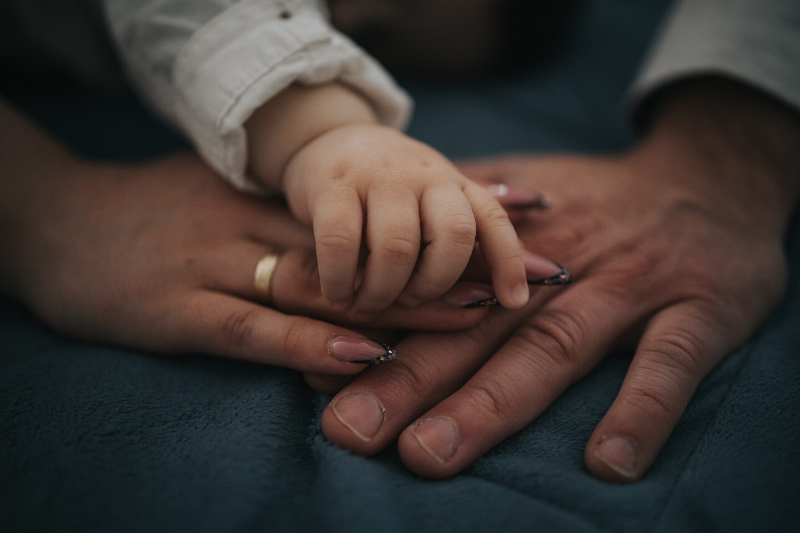 Hands representing adoption support and family connection